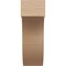 Ekena Millwork 9"W x 18"D x 27"H Classic Del Monte Rough Cedar Woodgrain TimberThane Corbel, Primed Tan CORUR09X18X27DELRCPR - alternate 4